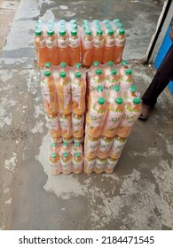 A Stack Slice Mango Drink - Karachi Pakistan - Jul 2022 