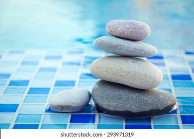 Stack of stones. Concept of balance and harmony