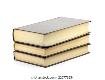 Stack Three Books Isolated On White Stock Photo 97414487 | Shutterstock