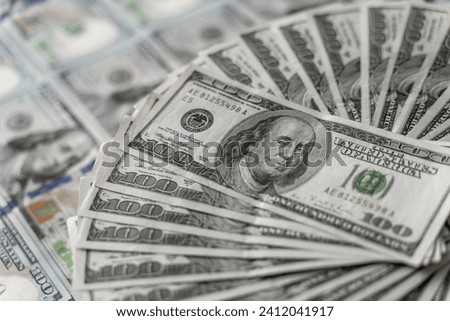Stack of Twenty Dollar Bills – Pile of Cash Money. A stack of twenty dollar bills sitting on top of each other, representing a sizable amount of cash.