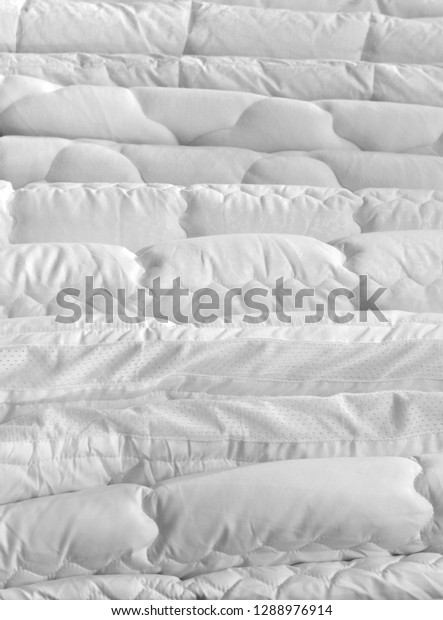 Stack White New Clean Duvets Store Stock Photo Edit Now 1288976914