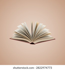 Stack of white papers with clipped corner on white background