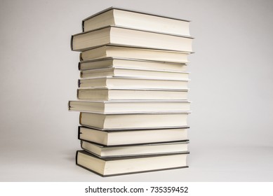 Stacked books - Shutterstock ID 735359452