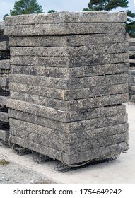 Stacked Chesapeake Bay Virginia Oyster Farming Bags.                               