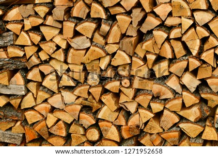 Similar – Image, Stock Photo Woodstock Firewood