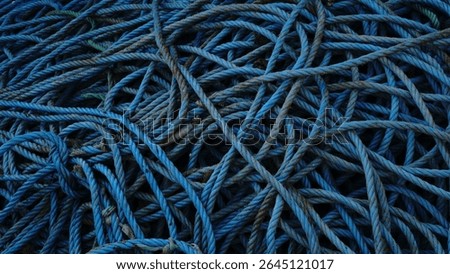 stacked rope texture as a background
