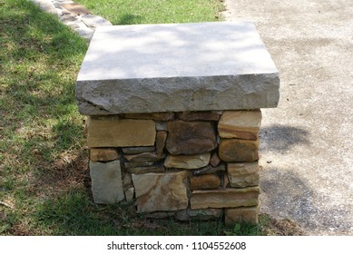 Stacked Stone Column
