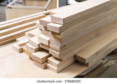 stacked wood harvesting in joinery