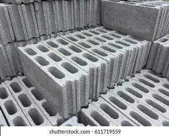 Stacks Of Concrete Blocks