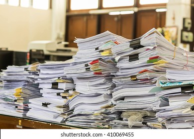 Stacks of paper - Shutterstock ID 410069455