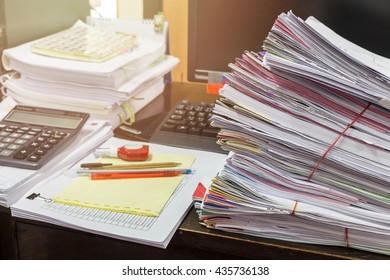 stacks of paper