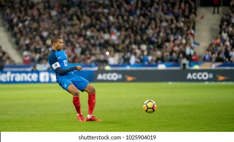 Stade De France, Paris, France - November 11, 2017: Kylian Mbappe At The Stade De France, Paris