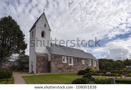 Stadil church, Jutland, Denmark