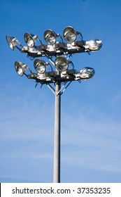 Stadium Lamp Post Electricity Industry