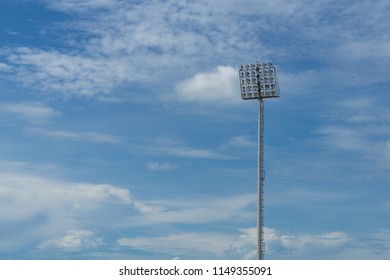 Stadium Lights On Sports Field Evening Stock Photo 89404567 | Shutterstock