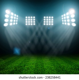 Stadium Lights Night Stadium Stock Photo 238258441 | Shutterstock