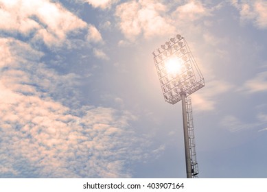 Stadium Lights Turn Off At Day Time, Football Stadium Lights
