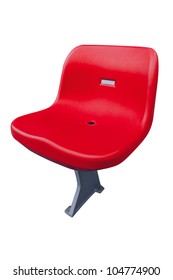 Stadium Seat On White Background