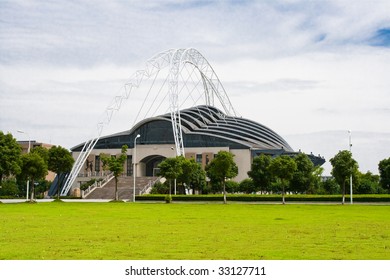 Stadium In Shanghai University Of Engineering And Technology