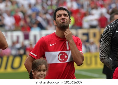 Stadler American Financial Field In Philadelphia On May 29, 2010, The Football Match Played Between Turkey Won 2-1. Arda Turan