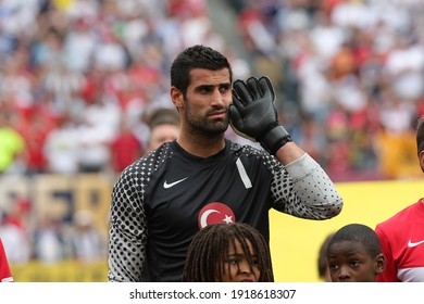 Stadler American Financial Field In Philadelphia On May 29, 2010, The Football Match Played Between Turkey Won 2-1. Volkan Demirel