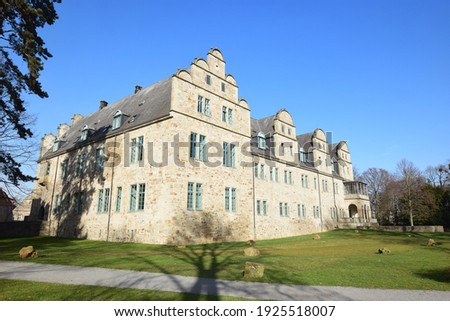 Stadthagen castle, built in the style of Weser Renaissance