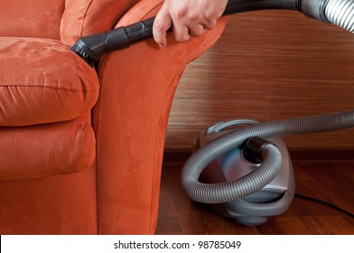Staff Produces Upholstered Furniture Cleaning
