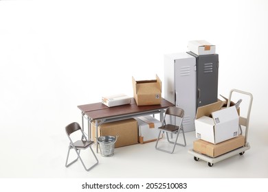 Staff Room Messy Locker Warehouse