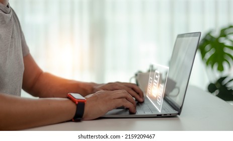 IT staff working with Document Management System (DMS), online documentation database and process automation to efficiently manage files, Corporate business technology. - Shutterstock ID 2159209467
