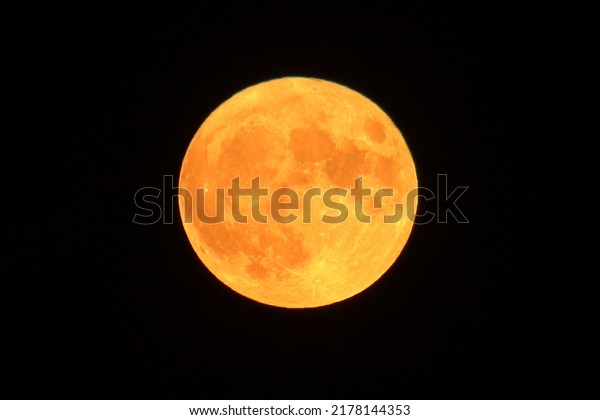 Stag moon in Italy,\
date June 13, 2022