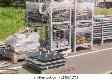 Stage Equipment For The Concert, Assembly Of The Main Stage, Concert Hall