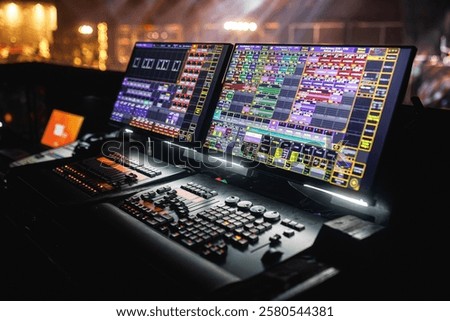 Stage lightning DMX Controller System