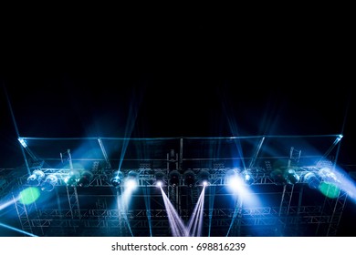 Stage Spotlight with Laser rays