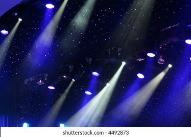 Stage spotlights - Powered by Shutterstock