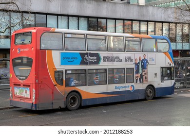 Stagecoach Bus At Manchester England 8-12-2019