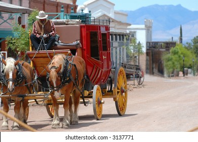Stagecoach waiting
