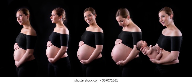 Stages of Pregnancy Bump to baby