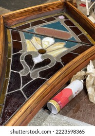 Stained Glass After Furniture Polish