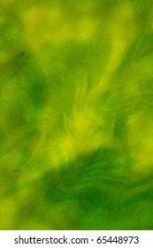 Stained Glass Green Streaky Texture Background