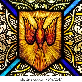 1,774 Holy spirit stained glass Images, Stock Photos & Vectors ...