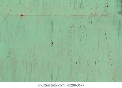 Stained metal wall texture pattern. Close up photo.