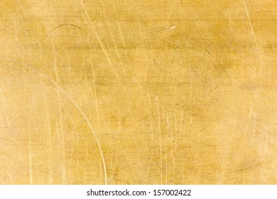 Stained And Scratched Brass Texture Background