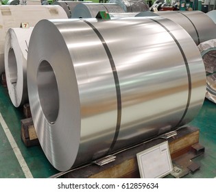 Stainless Rolled Steel Sheet Inc Coil  In Factory Warehouse