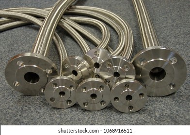 Stainless Steel Braided Hoses Flanges