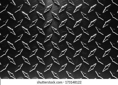 Stainless steel diamond plate background