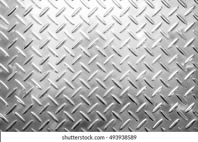 Stainless Steel In Metal Diamond Background Texture