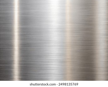 stainless steel on the table metal texture