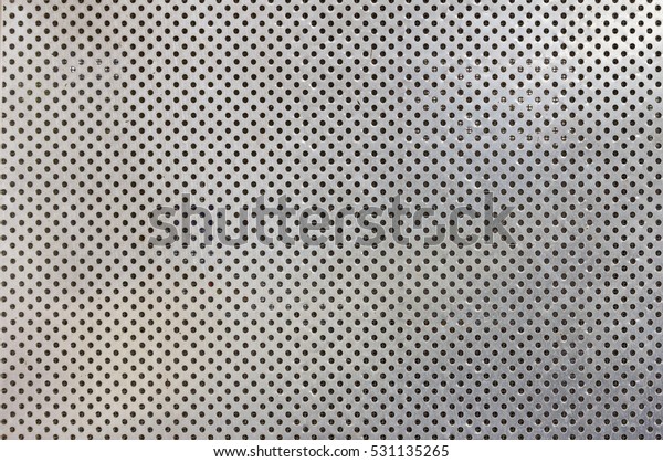 Stainless steel punched metal\
sheet