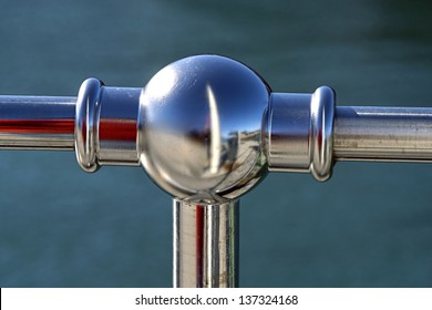 Stainless Steel Railings Close-up