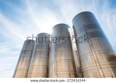 stainless steel silos